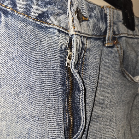 Wild Fable Denim Frayed Hem Mini Skirt - Picture 3 of 5